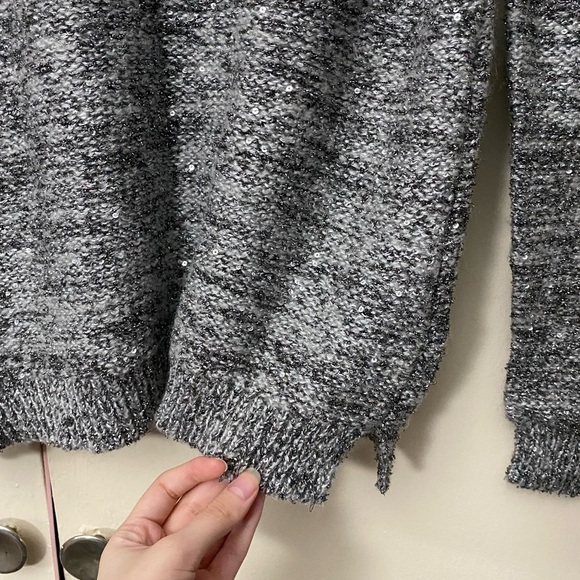 Women Winter/ Fall Sweater | Women Sweater | Sequin Knit Sweater | Sweater Small - Picture 9 of 10